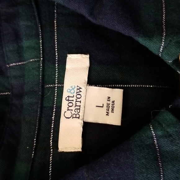 Long sleeve flannel shirt - Picture 3 of 4